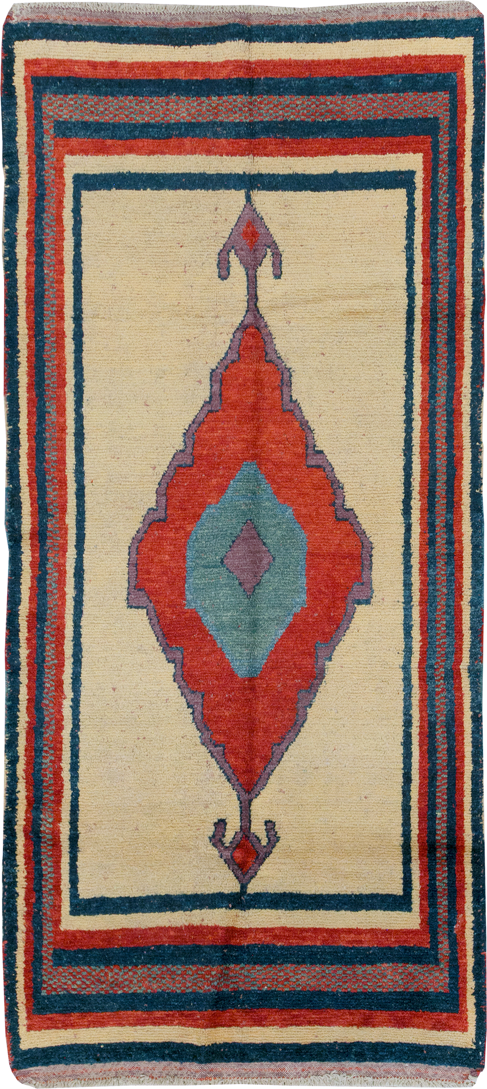 Vintage Persian Gabbeh Rug, No.27000 - Galerie Shabab