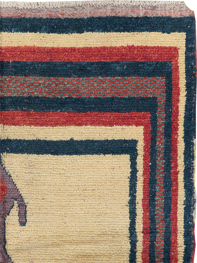Vintage Persian Gabbeh Rug, No.27000 - Galerie Shabab