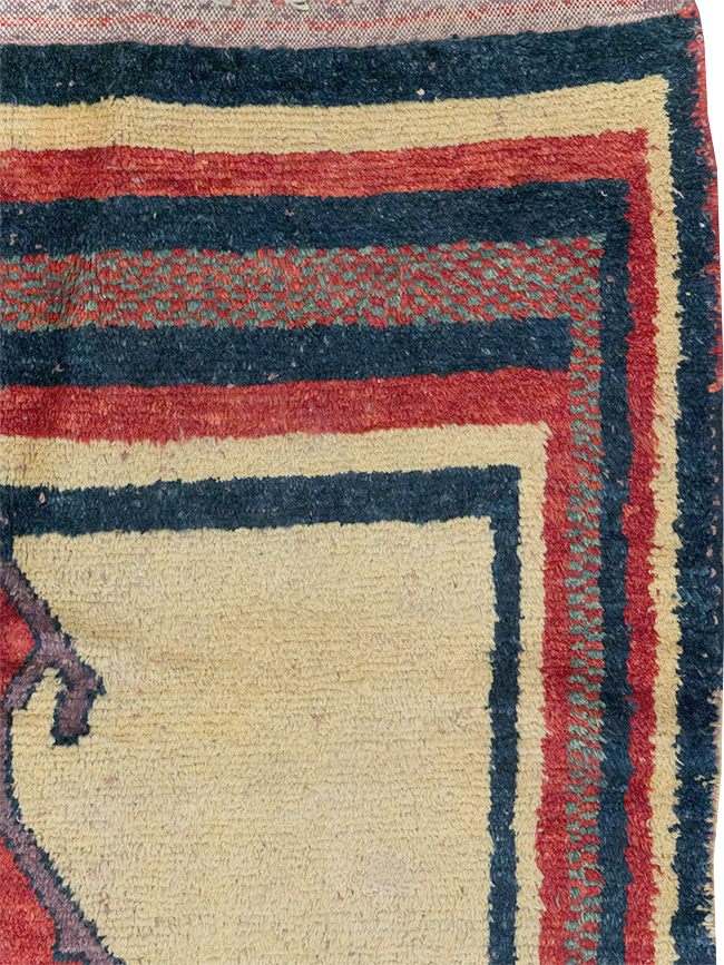 Vintage Persian Gabbeh Rug, No.27000 - Galerie Shabab