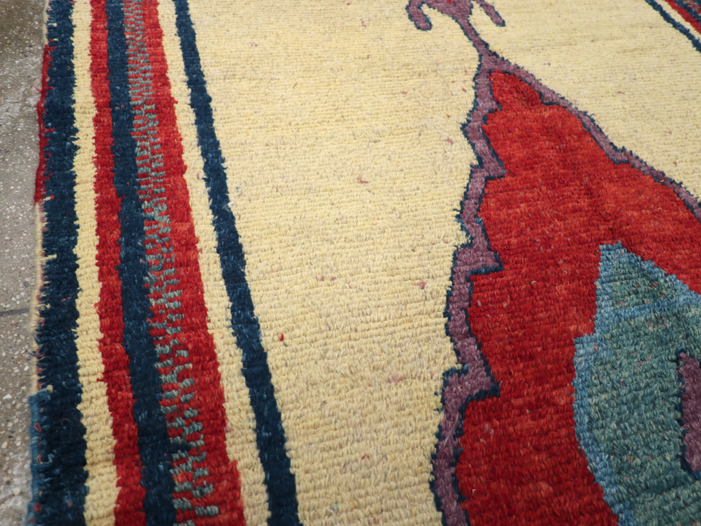Vintage Persian Gabbeh Rug, No.27000 - Galerie Shabab
