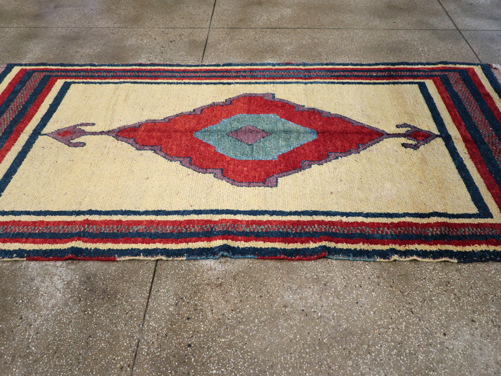 Vintage Persian Gabbeh Rug, No.27000 - Galerie Shabab