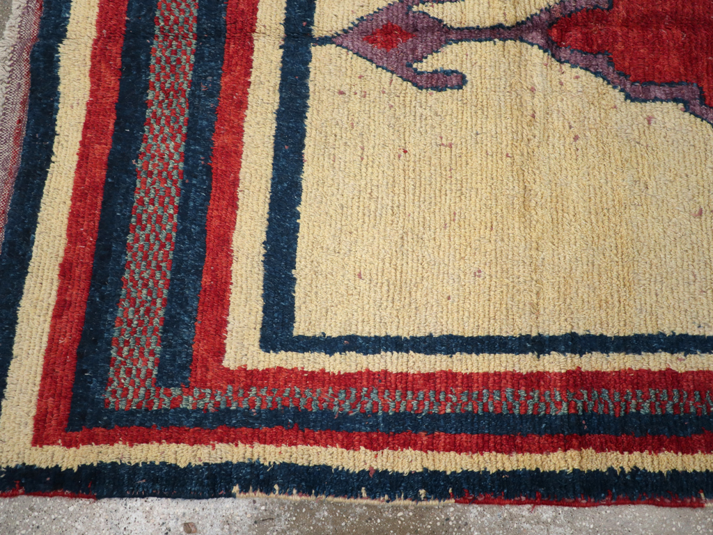 Vintage Persian Gabbeh Rug, No.27000 - Galerie Shabab