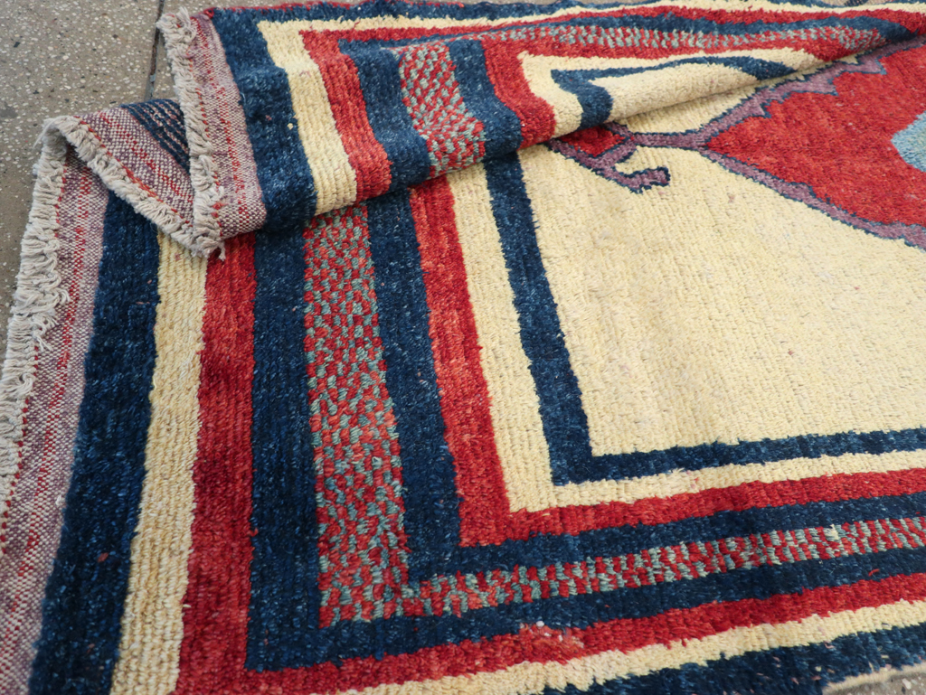 Vintage Persian Gabbeh Rug, No.27000 - Galerie Shabab
