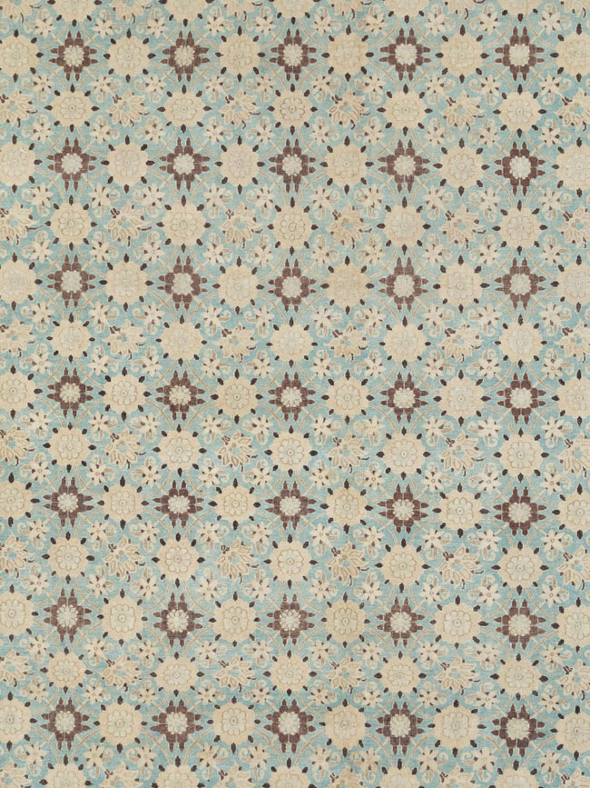 Vintage Persian Mashad Square Carpet, No.27004 - Galerie Shabab