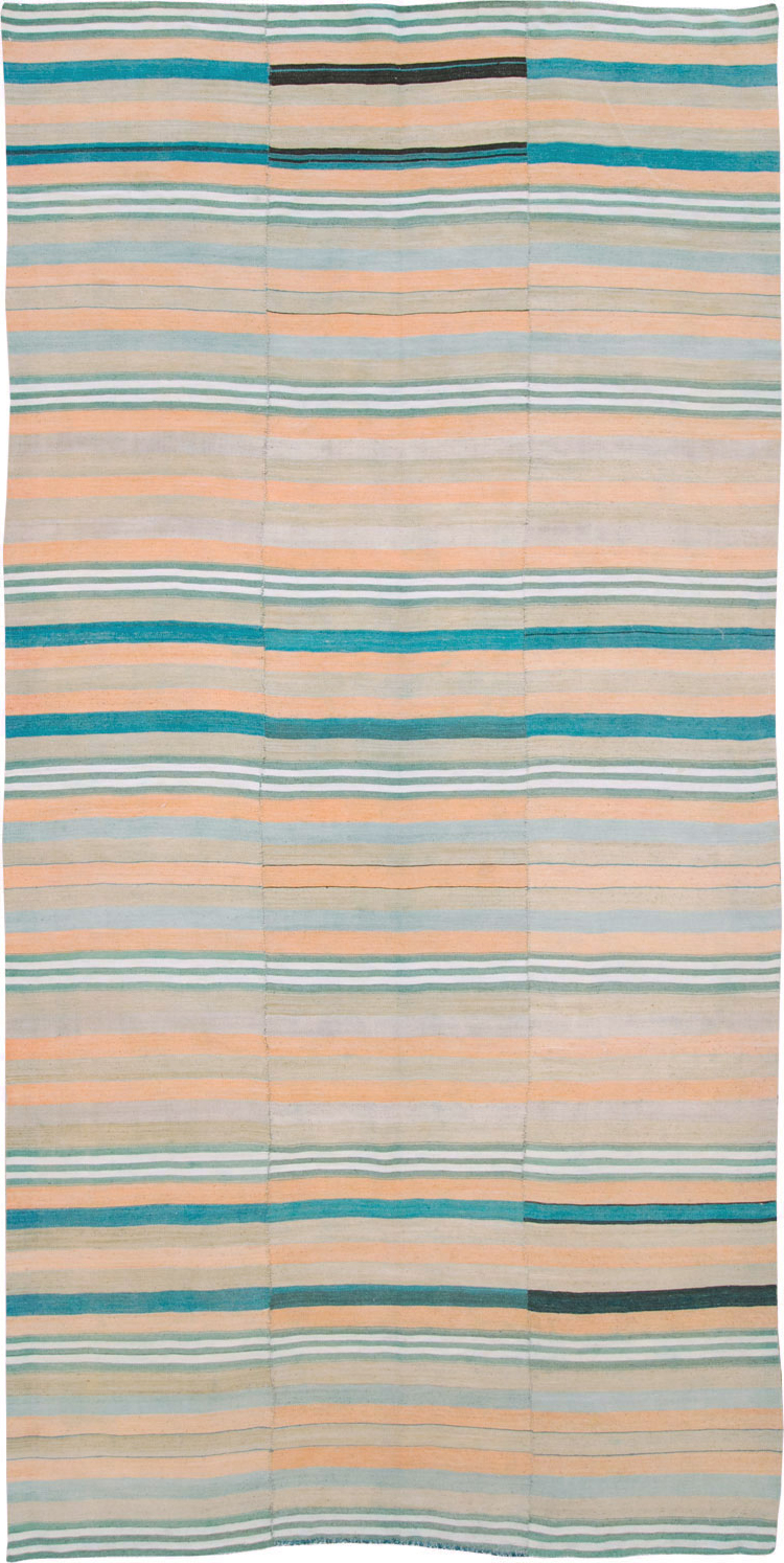 Vintage Turkish Flatweave Kilim, No.27020 - Galerie Shabab