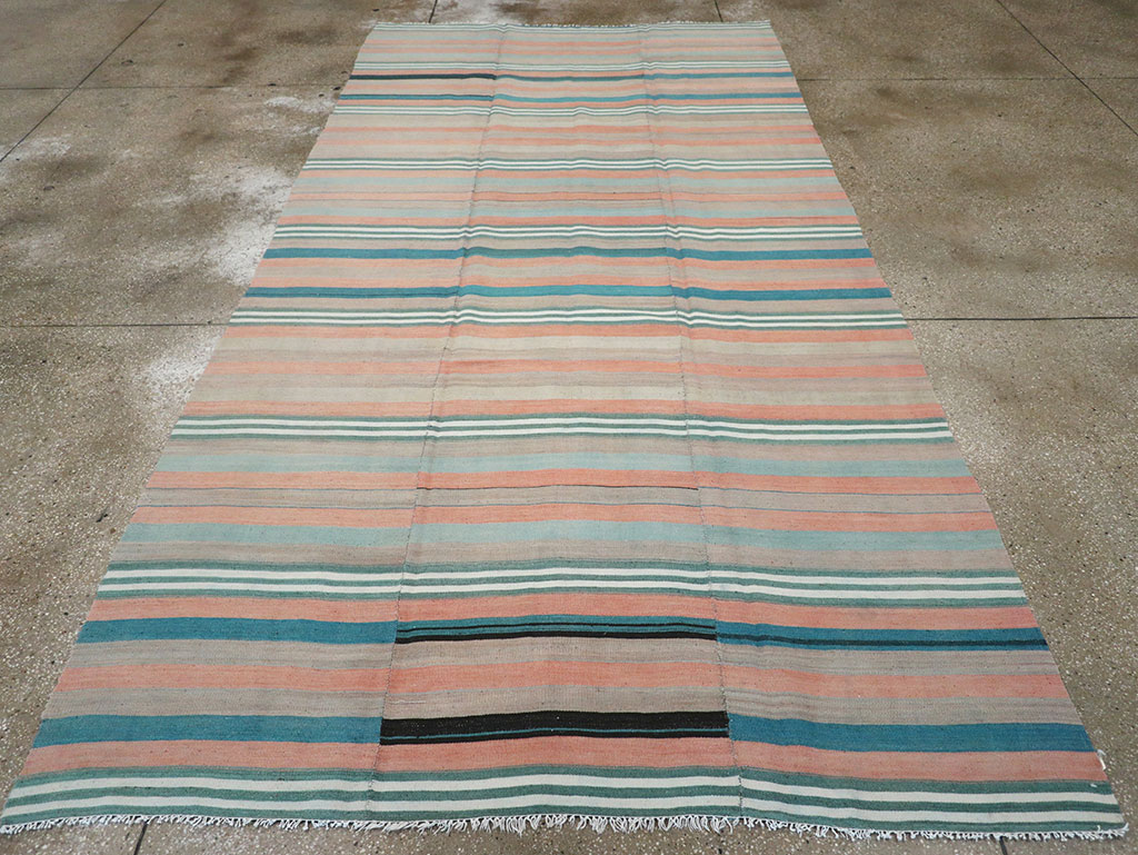 Vintage Turkish Flatweave Kilim, No.27020 - Galerie Shabab