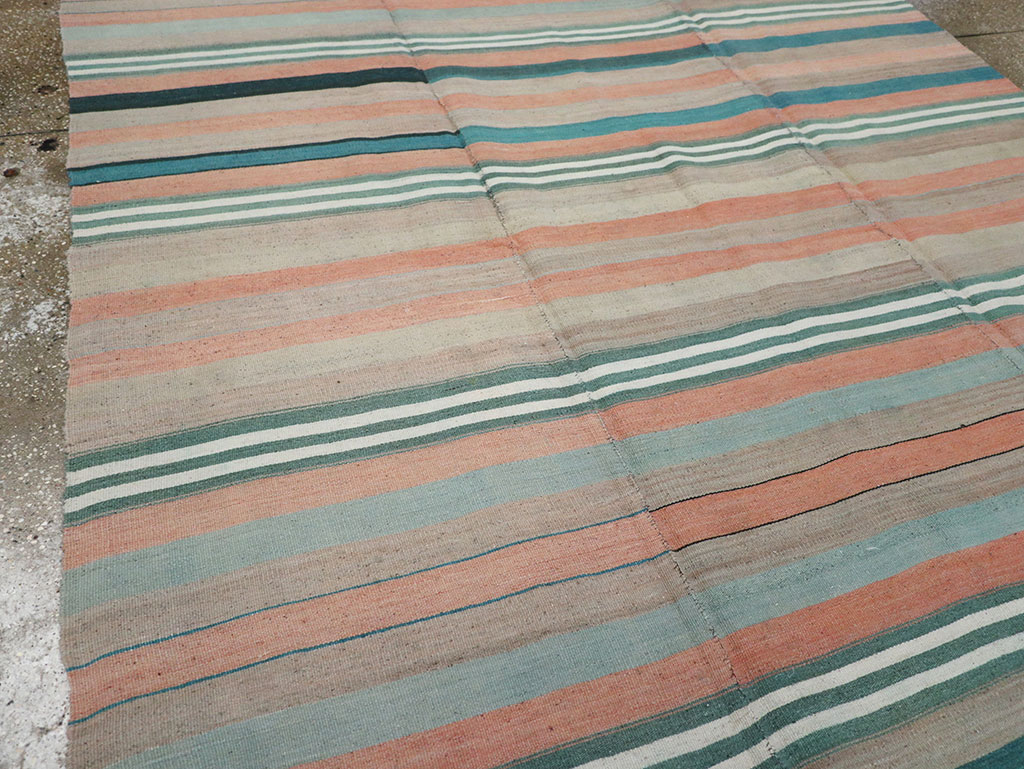 Vintage Turkish Flatweave Kilim, No.27020 - Galerie Shabab