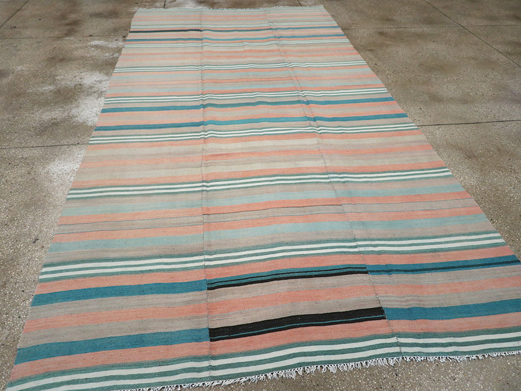 Vintage Turkish Flatweave Kilim, No.27020 - Galerie Shabab
