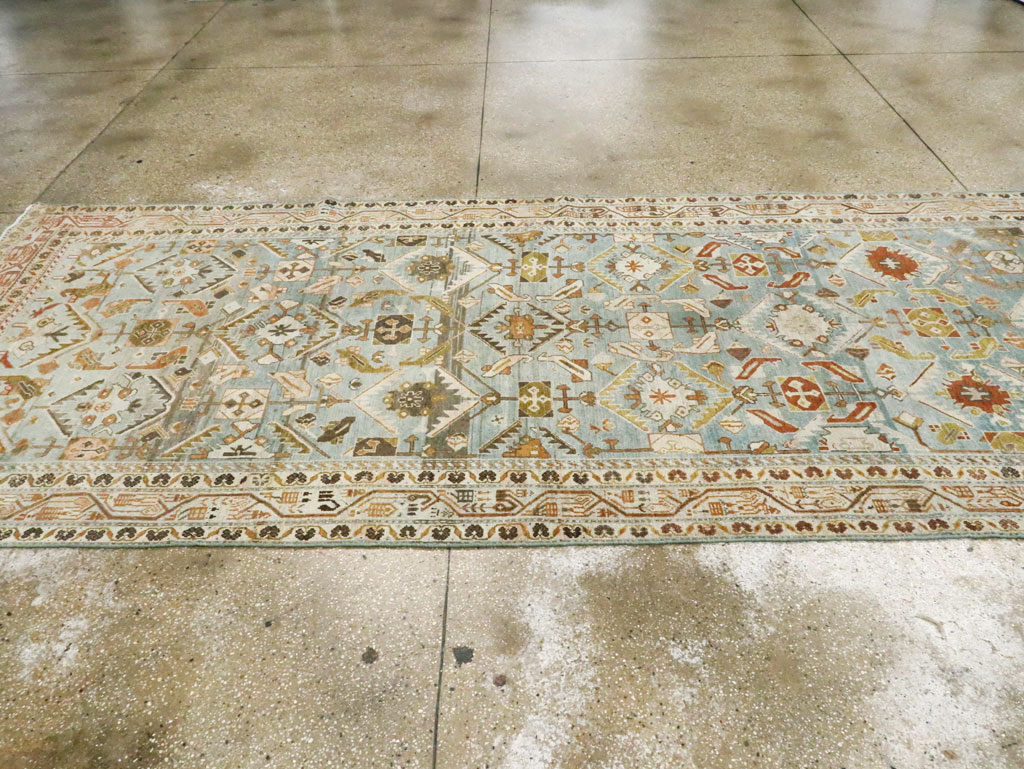 Antique Persian Malayer Wide Runner, No.27021 - Galerie Shabab