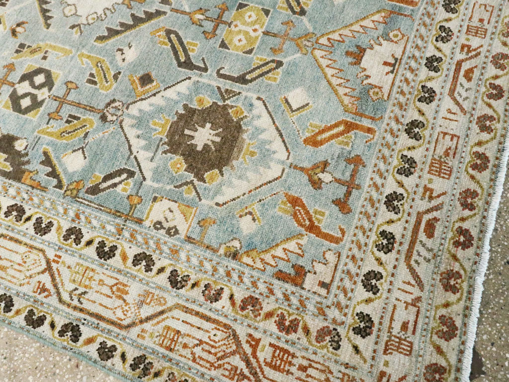 Antique Persian Malayer Wide Runner, No.27021 - Galerie Shabab