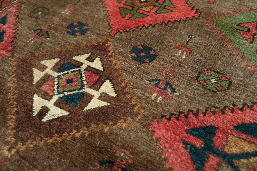 Antique Persian Serab Small Accent Rug, No.27023 - Galerie Shabab