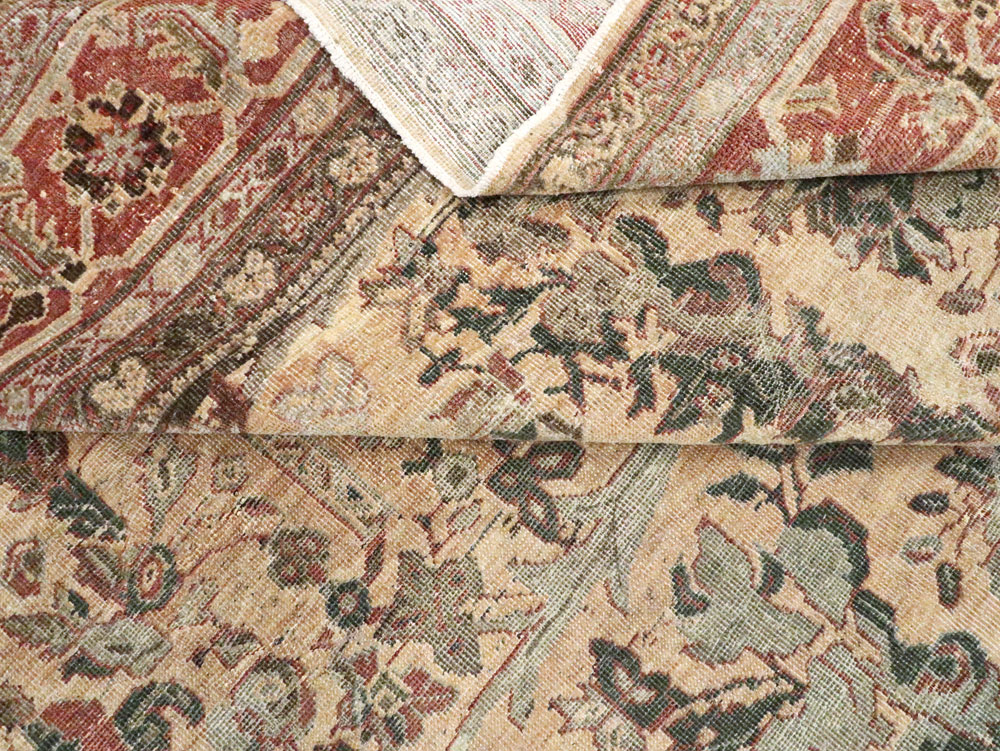 Antique Persian Mahal Carpet, No.27026 - Galerie Shabab