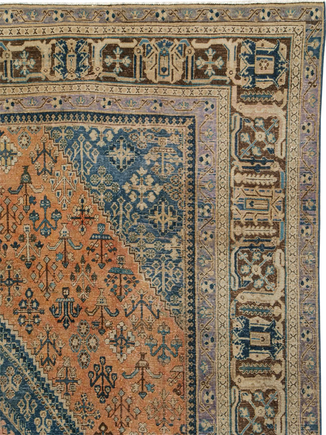 Antique Persian Joshegan Rug, No.27031 - Galerie Shabab