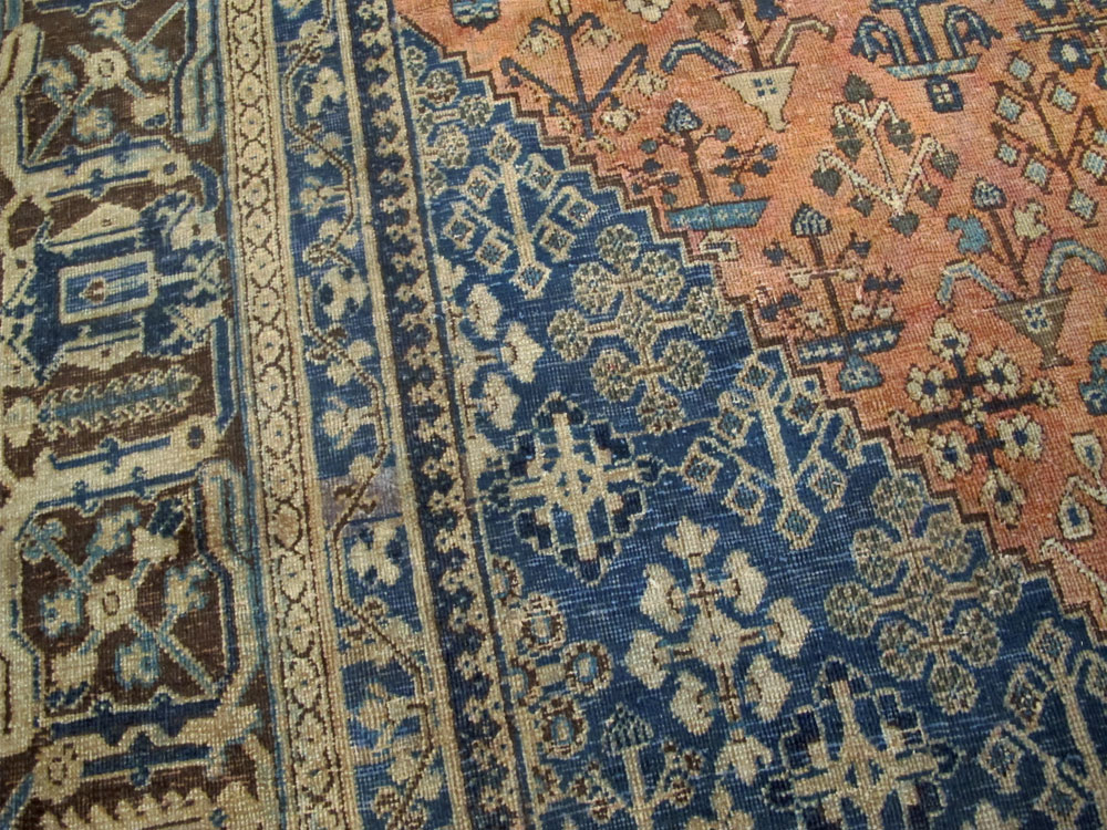 Antique Persian Joshegan Rug, No.27031 - Galerie Shabab