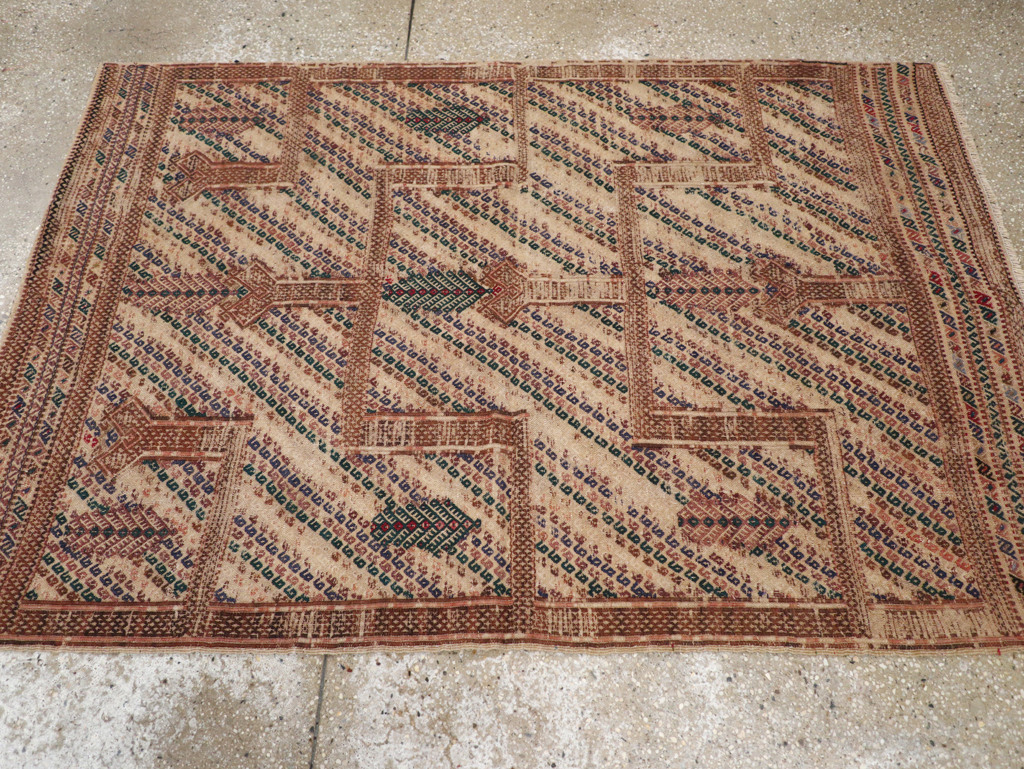 Antique Persian Verneh, No.27032 - Galerie Shabab