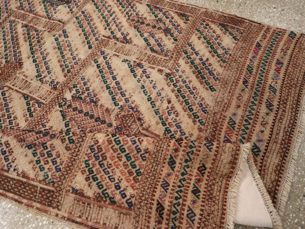 Antique Persian Verneh, No.27032 - Galerie Shabab