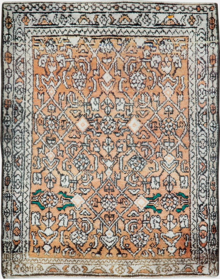 Vintage Persian Malayer Rug, No.27037 - Galerie Shabab