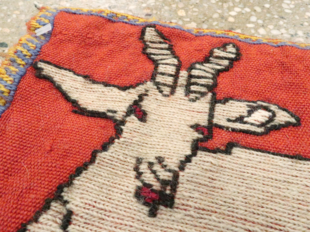 Vintage Persian Kilim, No.27038 - Galerie Shabab