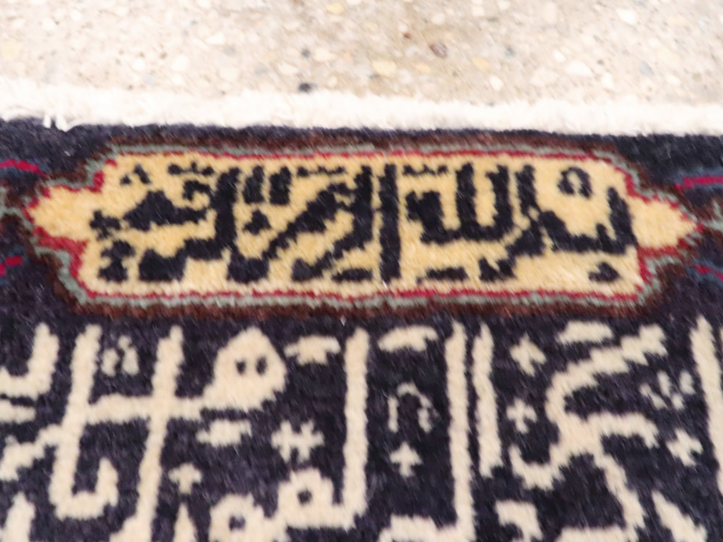 Vintage Persian Tabriz Pictorial Rug, No.27040 - Galerie Shabab