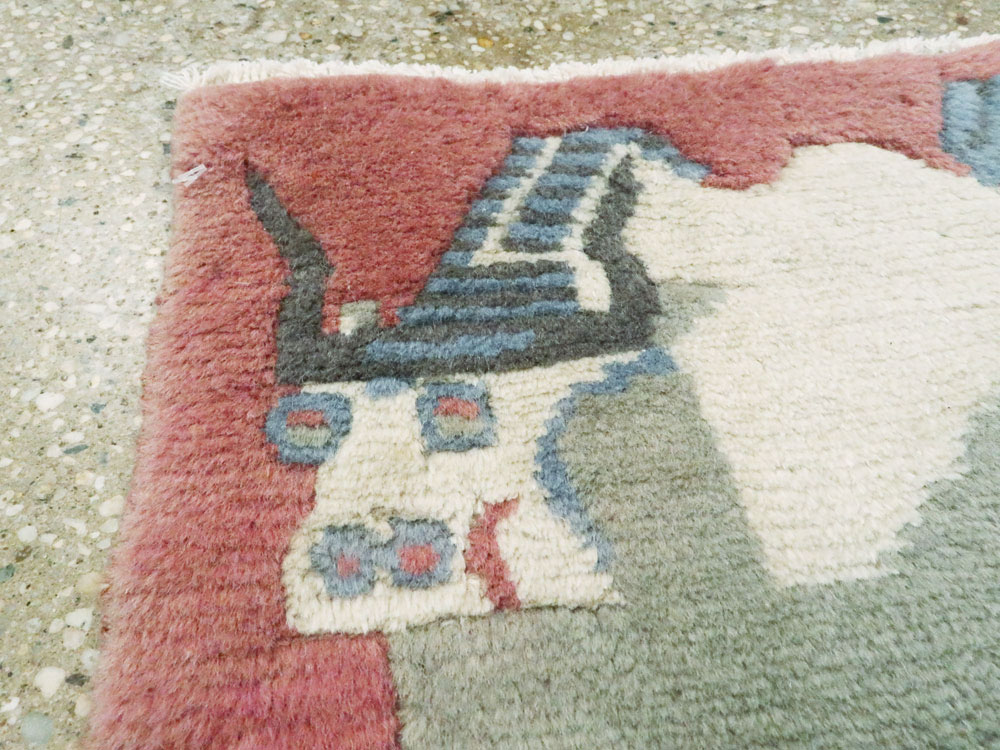 Modern Tibet Pictorial Rug, No.27044 - Galerie Shabab