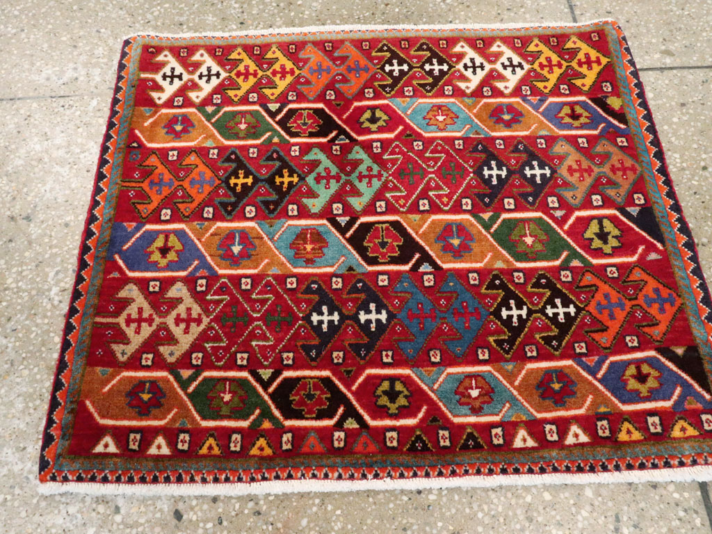 Vintage Persian Afshar Rug (Pair: 1 of 2), No.27059 - Galerie Shabab