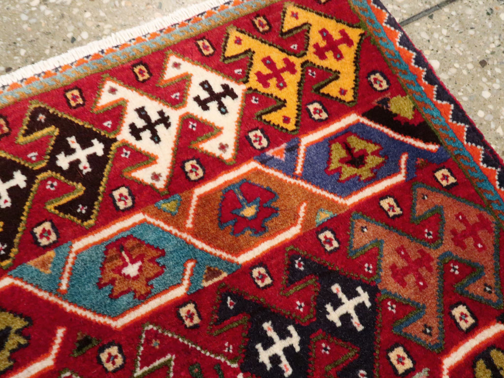 Vintage Persian Afshar Rug (Pair: 1 of 2), No.27059 - Galerie Shabab