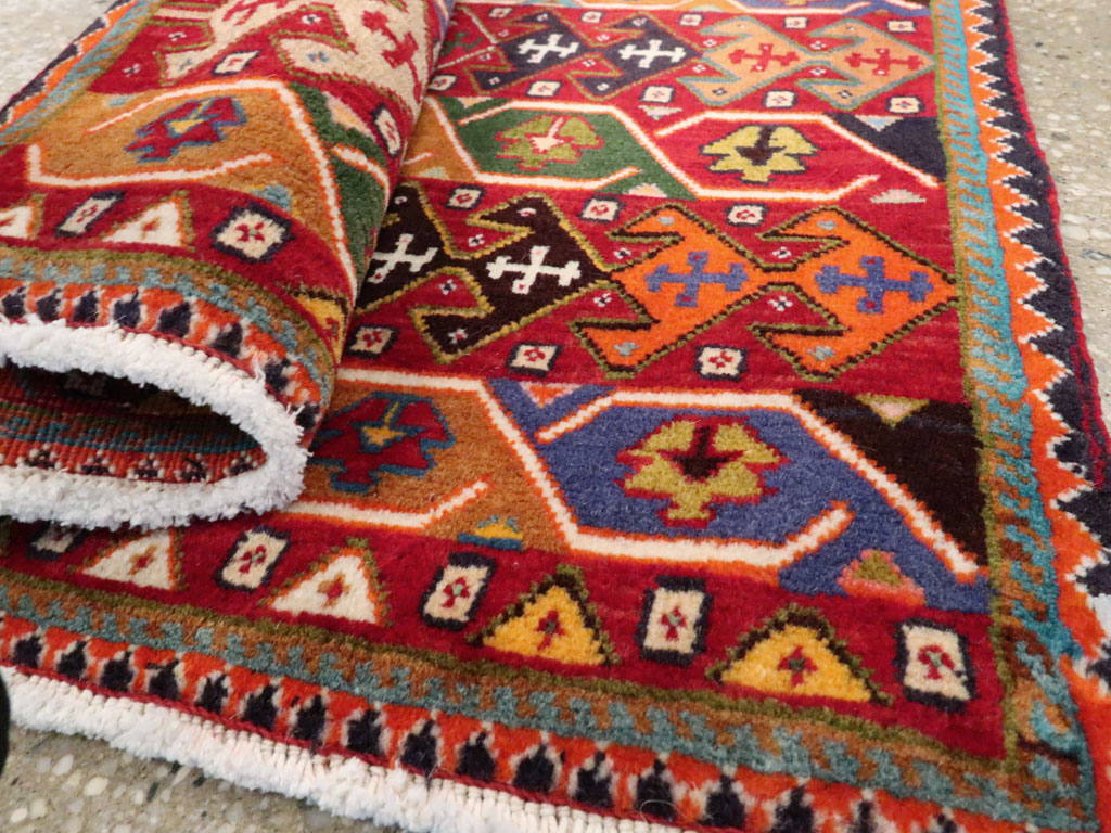 Vintage Persian Afshar Rug (Pair: 1 of 2), No.27059 - Galerie Shabab