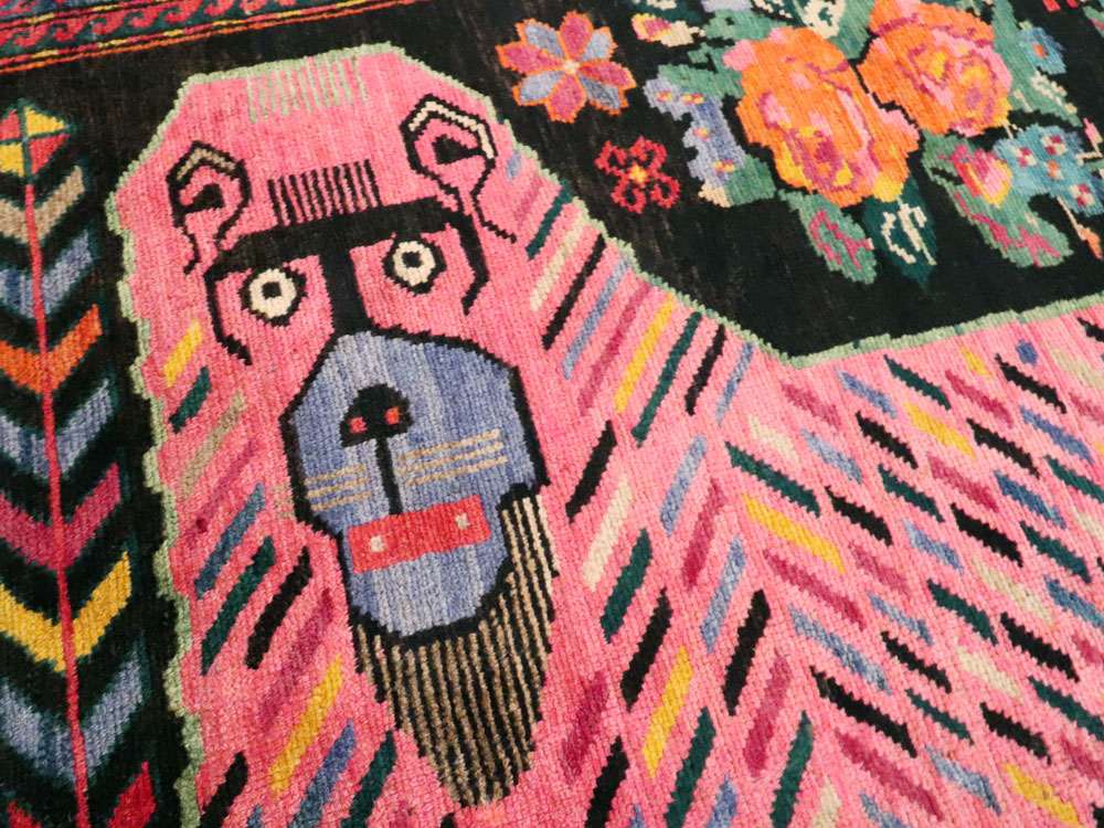 Antique Caucasian Karabagh Pictorial Rug, No.27061 - Galerie Shabab
