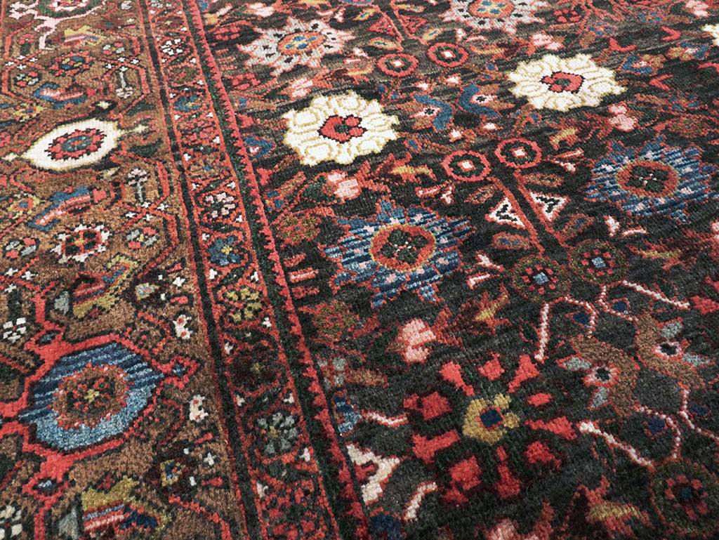 Antique Persian Mahal Carpet, No.27065 - Galerie Shabab