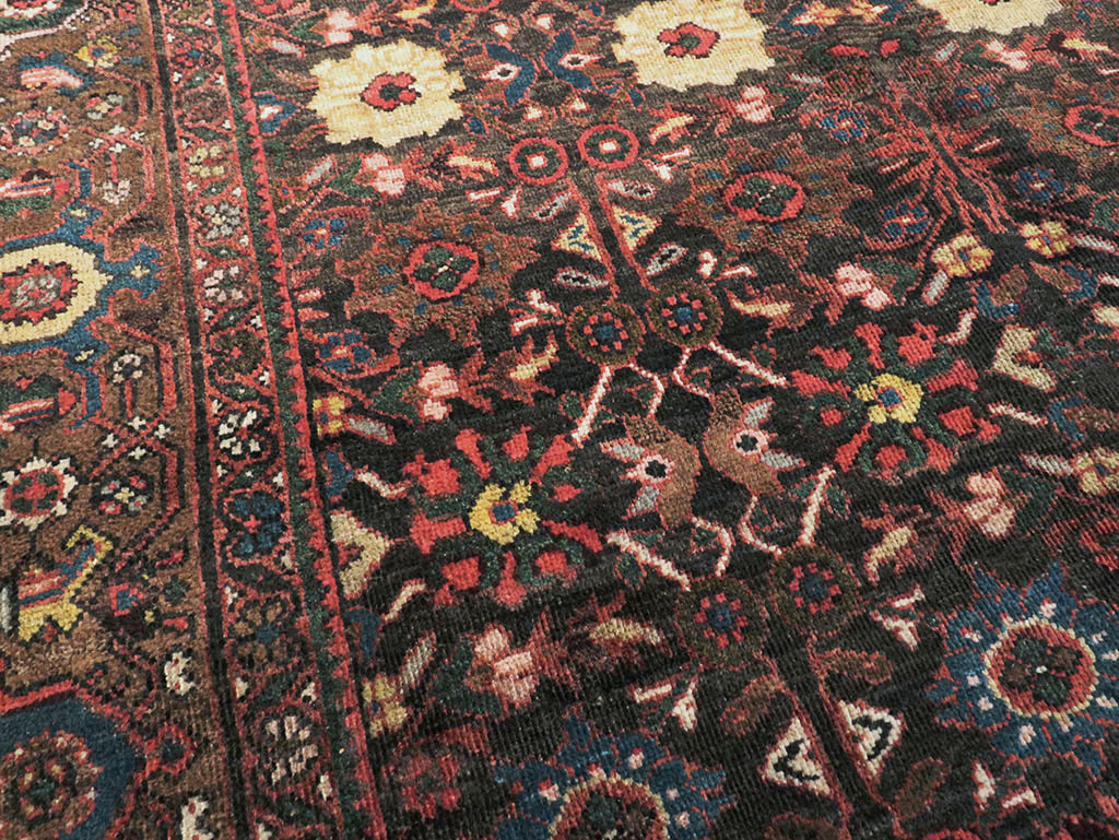 Antique Persian Mahal Carpet, No.27065 - Galerie Shabab