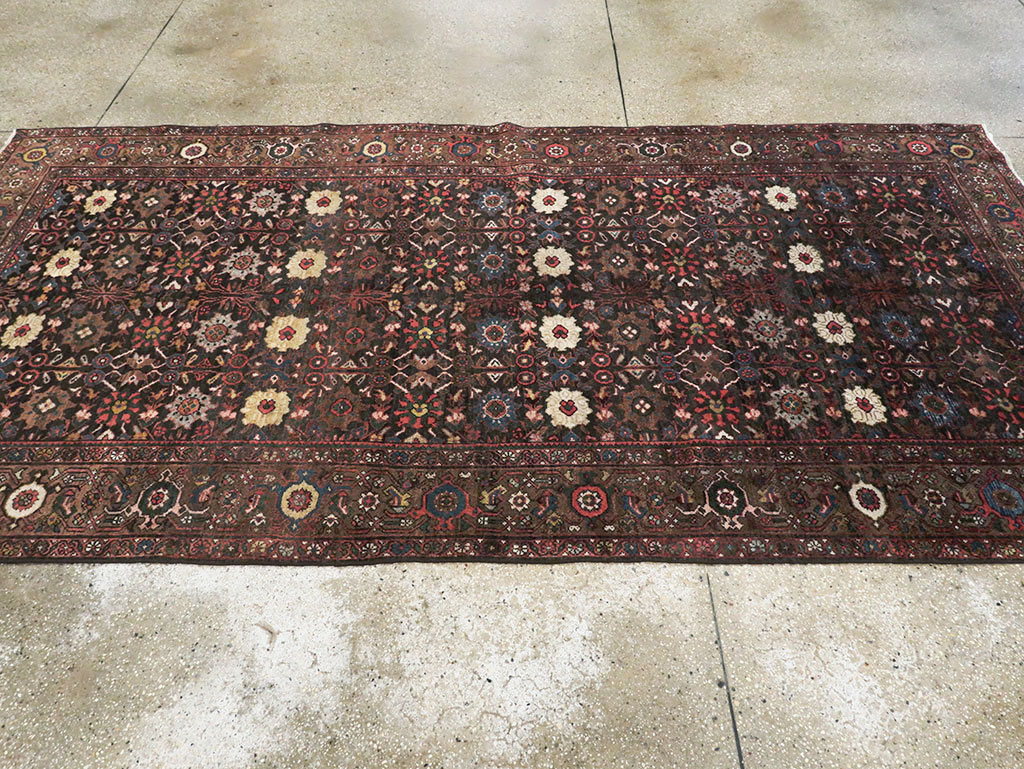 Antique Persian Mahal Carpet, No.27065 - Galerie Shabab