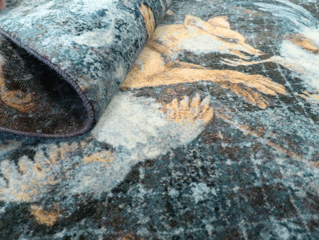 Persian Tabriz Pictorial Rug, No.27074 - Galerie Shabab