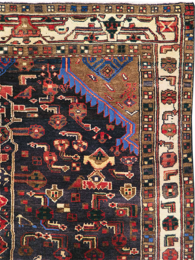 Vintage Persian Malayer Rug, No.27079 - Galerie Shabab