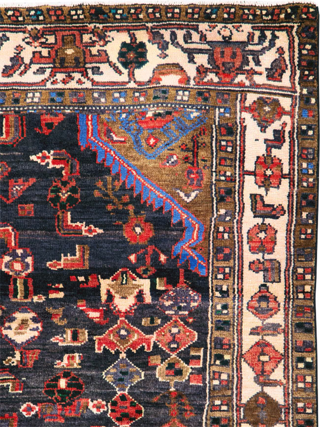 Vintage Persian Malayer Rug, No.27079 - Galerie Shabab
