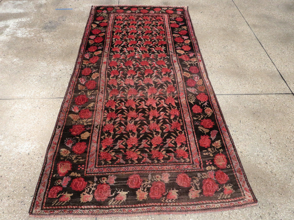 Vintage Caucasian Karabagh Accent Rug, No.27084 - Galerie Shabab