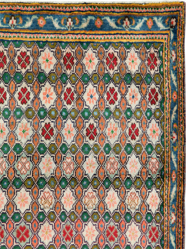 Vintage Persian Hamadan Rug, No.27085 - Galerie Shabab