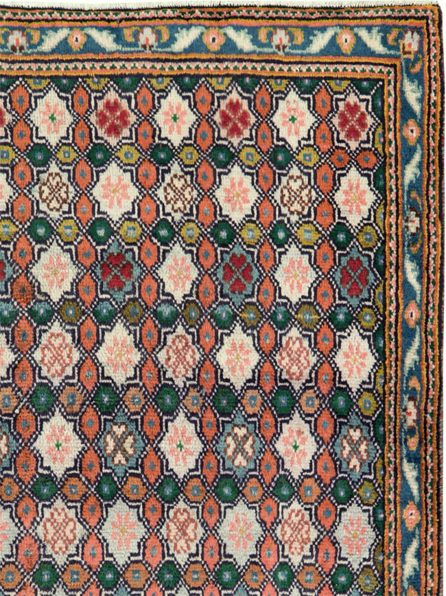 Vintage Persian Hamadan Rug, No.27085 - Galerie Shabab