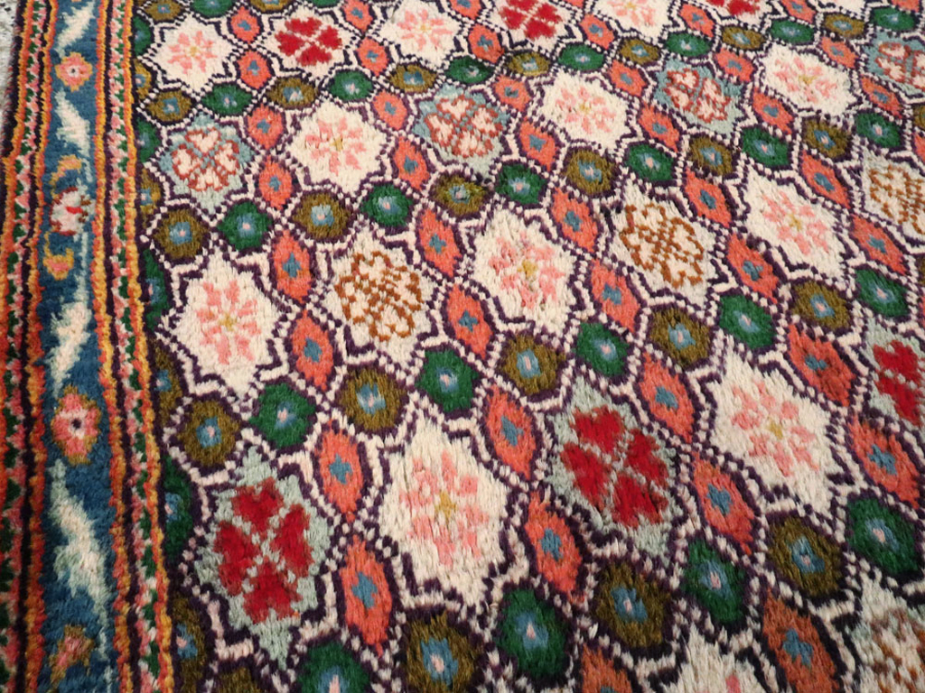 Vintage Persian Hamadan Rug, No.27085 - Galerie Shabab