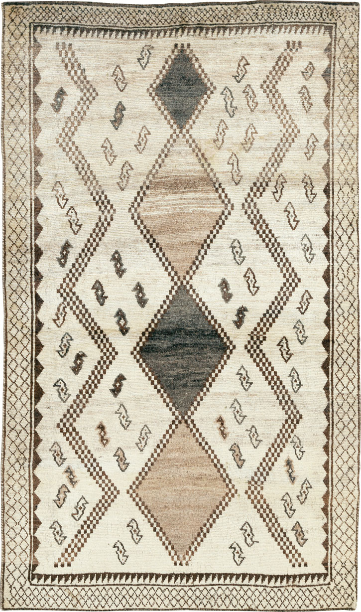 Vintage Persian Gabbeh Rug, No.27092 - Galerie Shabab