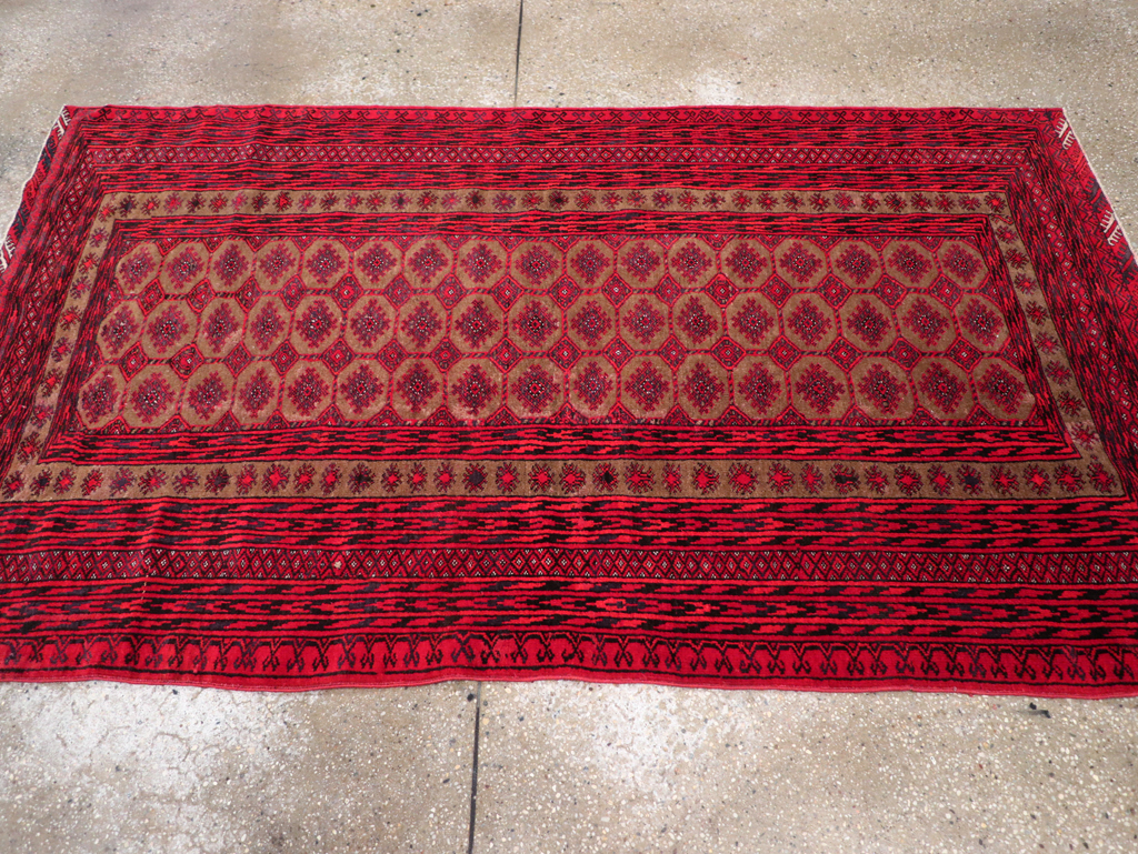 Vintage Turkoman Rug, No.27097 - Galerie Shabab
