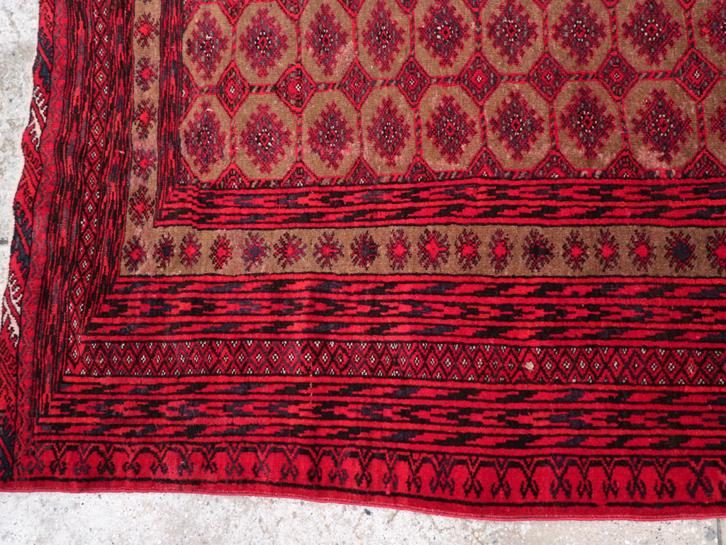 Vintage Turkoman Rug, No.27097 - Galerie Shabab