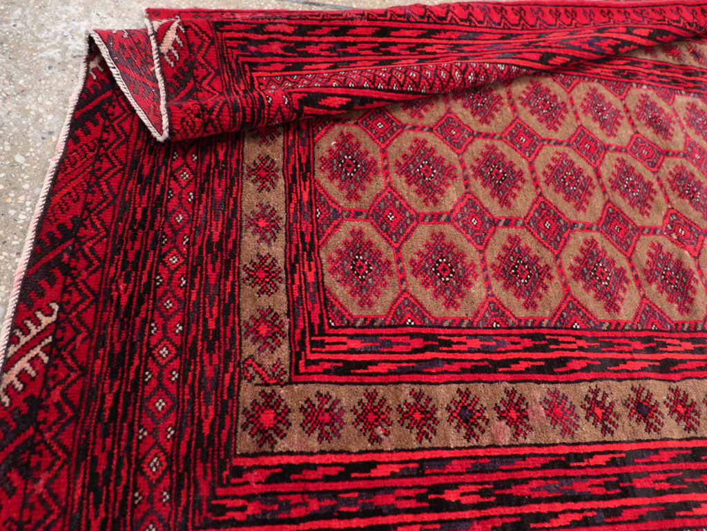 Vintage Turkoman Rug, No.27097 - Galerie Shabab