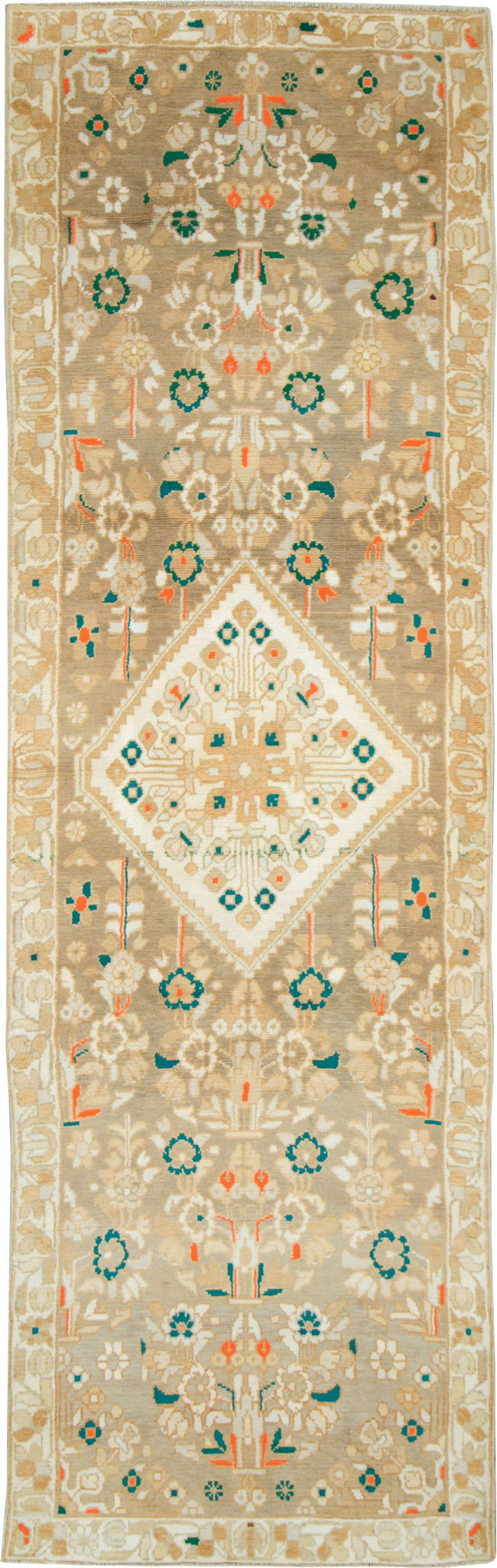 Vintage Persian Malayer Runner, No.27101 - Galerie Shabab