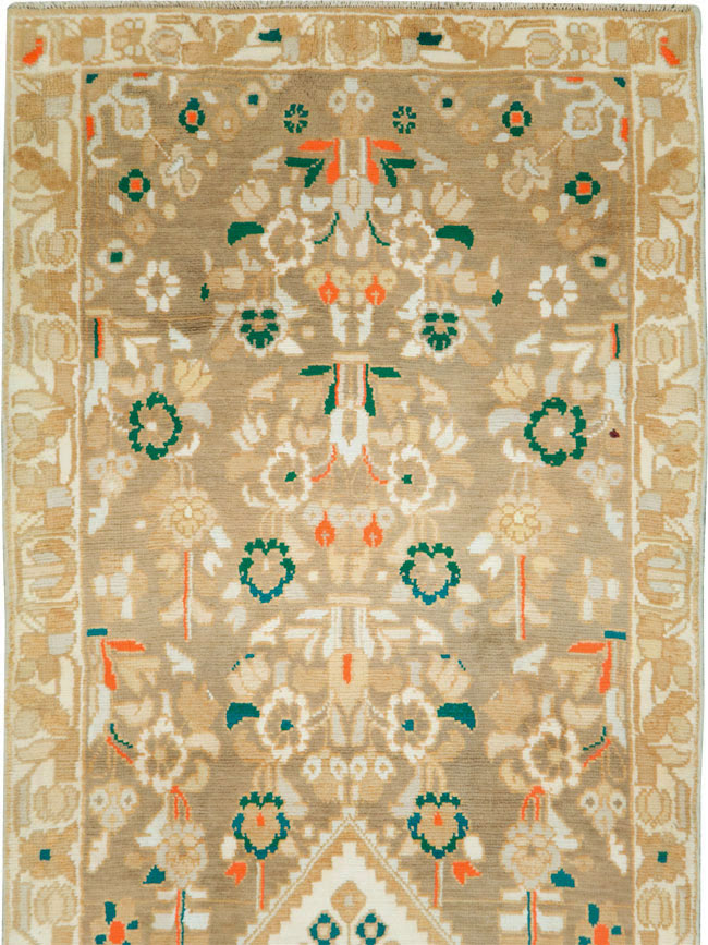 Vintage Persian Malayer Runner, No.27101 - Galerie Shabab