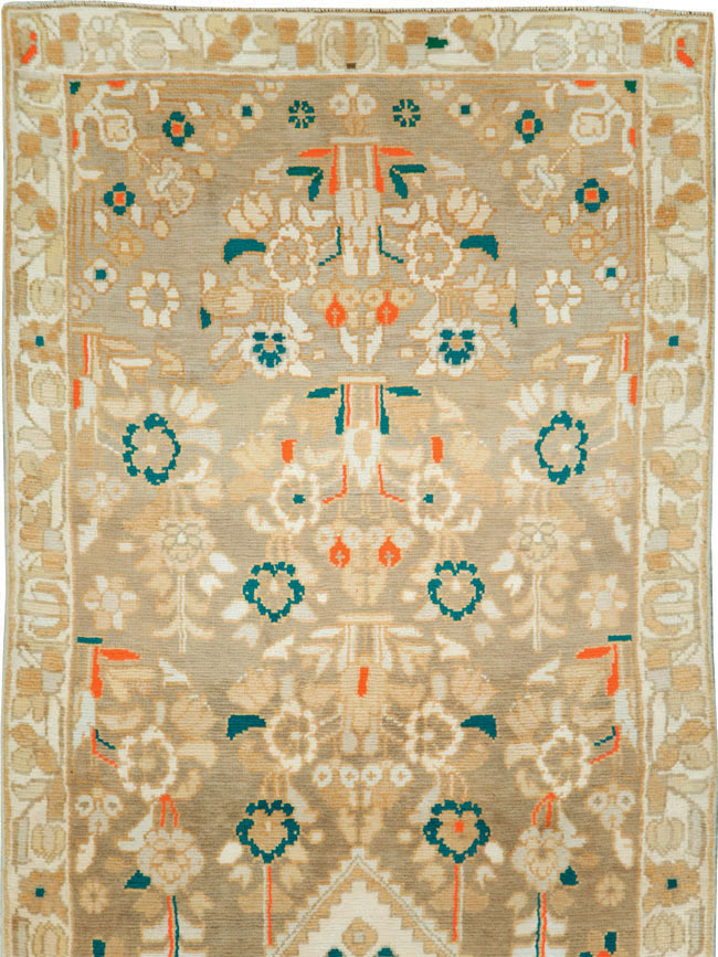 Vintage Persian Malayer Runner, No.27101 - Galerie Shabab