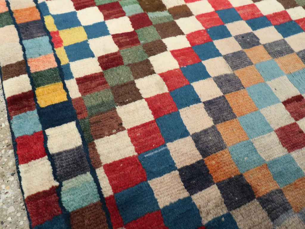 Vintage Persian Gabbeh Rug, No.27110 - Galerie Shabab