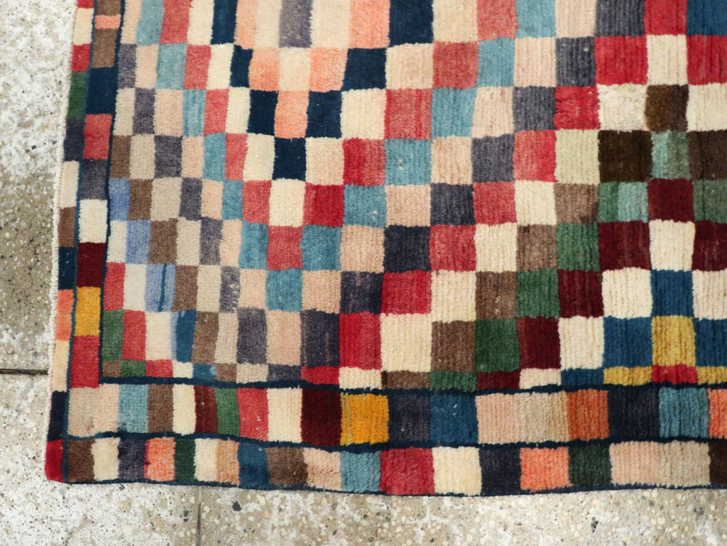 Vintage Persian Gabbeh Rug, No.27110 - Galerie Shabab