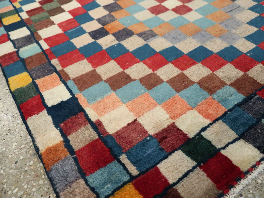 Vintage Persian Gabbeh Rug, No.27110 - Galerie Shabab