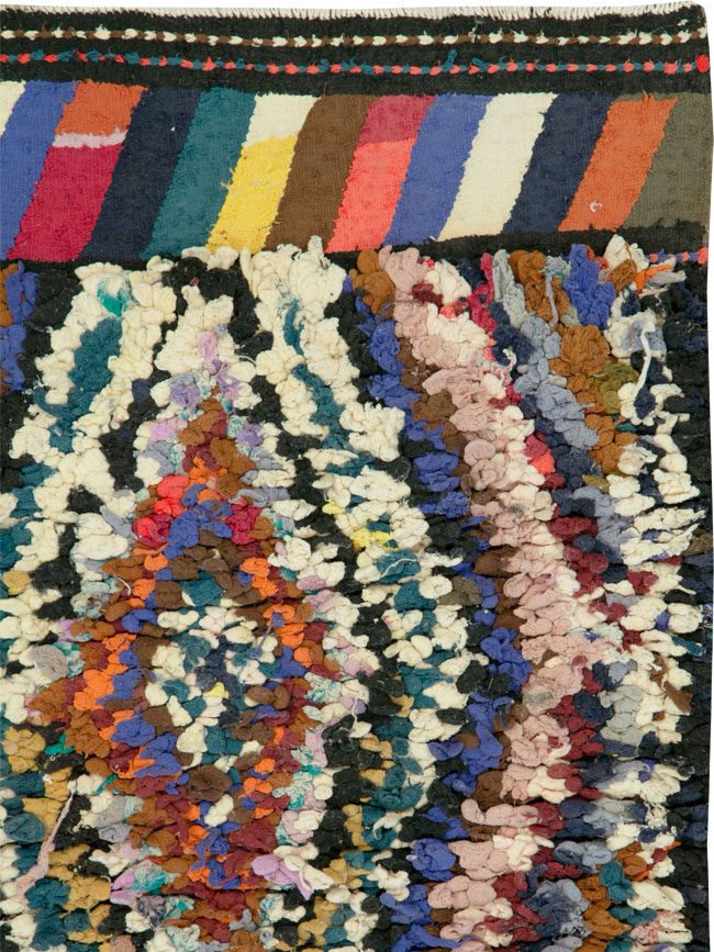 Vintage Persian Shag Rug, No.27120 - Galerie Shabab