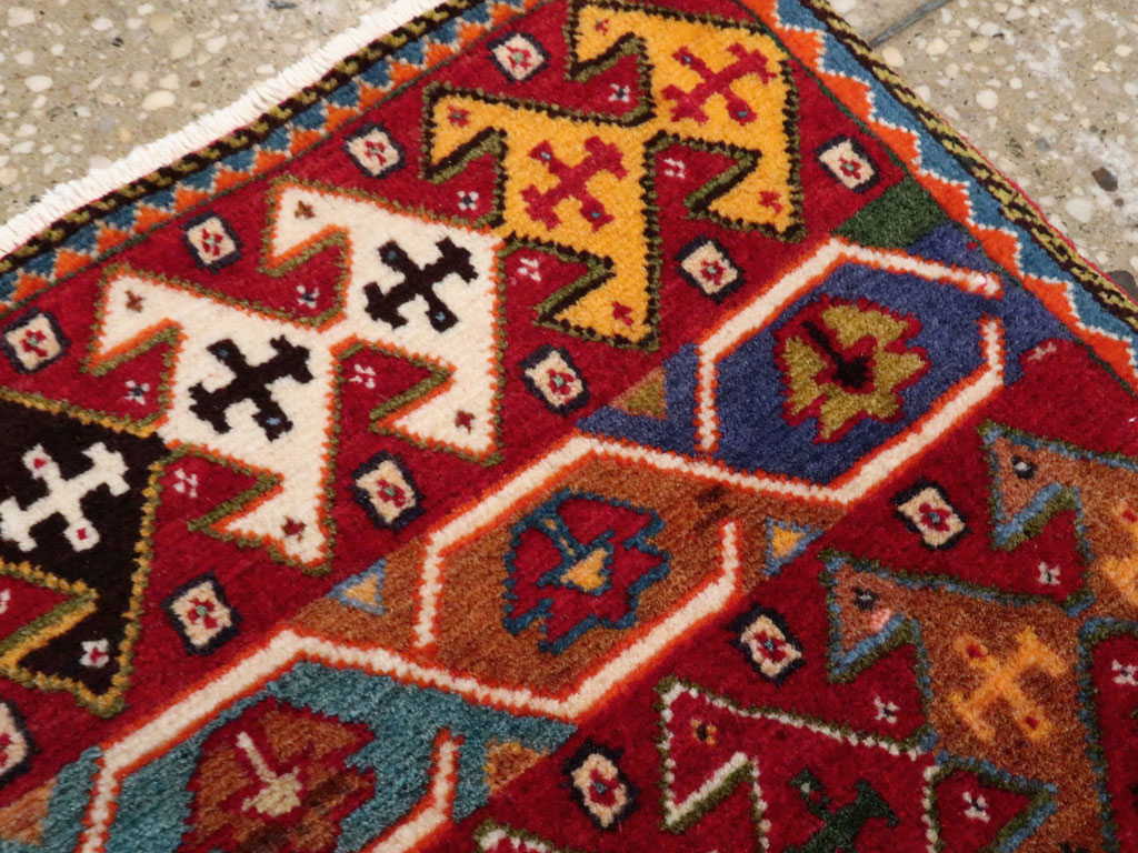 Vintage Persian Afshar Rug (Pair: 2 of 2), No.27121 - Galerie Shabab